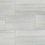 MSI Fresco Blanco 12 in. x 24 in. Matte Porcelain Stone Look Floor and Wall Tile (12 sq. ft./Case)
