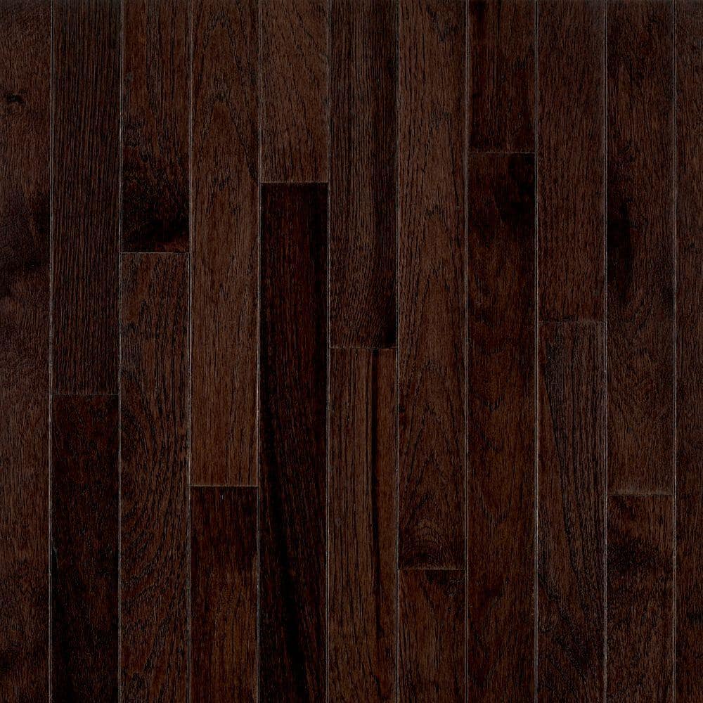 Bruce American Treasure Frontier Shadow Hickory 3/4 in. T x 2-1/4 in. W Smooth Solid Hardwood Flooring (20 sq.ft./ctn)