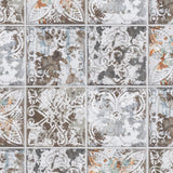 Merola Tile Hudson Penny Round Glossy White 12 in. x 12-5/8 in. x 5 mm Porcelain Mosaic Tile (10.74 sq. ft. / case)