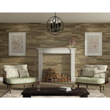 DuraDecor Weekend Warrior Fumed Distressed 3 MIL x 7-in W x 48-in L Peel & Stick Water Resistant Luxury Vinyl Flg (23.3 sf/case)