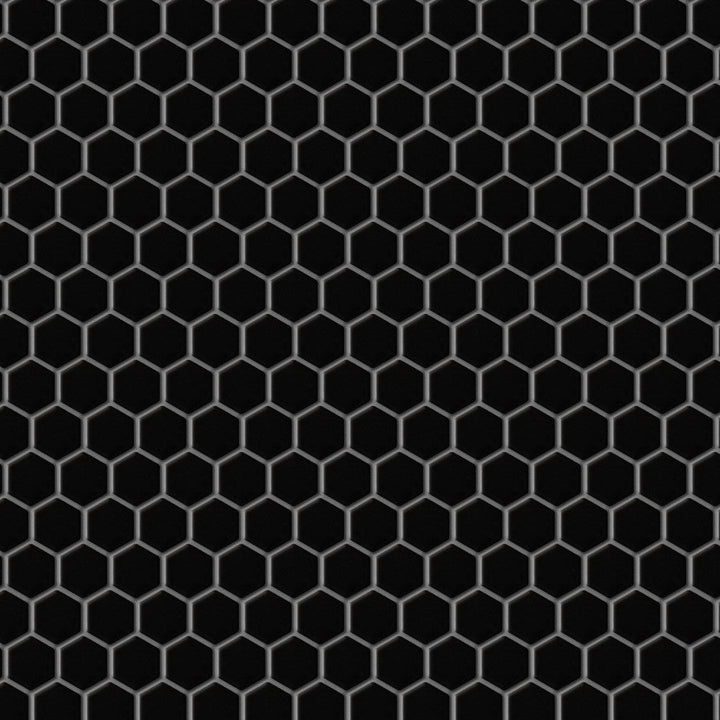 Merola Tile Metro Hex Matte Black 10-1/4 in. x 11-7/8 in. x 5 mm Porcelain Mosaic Tile (8.65 sq. ft. / Case)