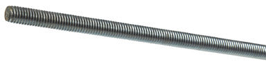 Boltmaster 7/16-14 in. Diameter x 72 in. Length Steel Threaded Rod, Zinc-Plated