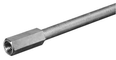 Boltmaster 3/8 in.-16 Steel Coupling Nut, Zinc-Plated, 1.75 in. Length (1-Pack)