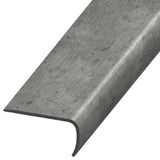 Classy Chic Gala Grey 1 in. T x 2 in. W x 94 in. L Stair Nose Molding