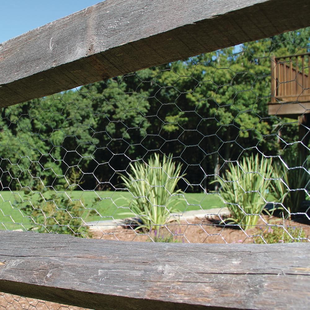 Garden Craft 18 in. H x 150 ft. L Chicken Wire with 1 in. Openings