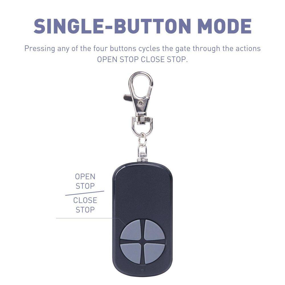 4 Button Remote Control for Automatic Gate Opener