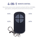 4 Button Remote Control for Automatic Gate Opener