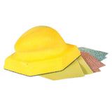 Gator Hex Sander 3 in. x 9 in. 80, 120, 220 Coarse, Medium Fine Assorted Grit Detail Sanding Tool Kit