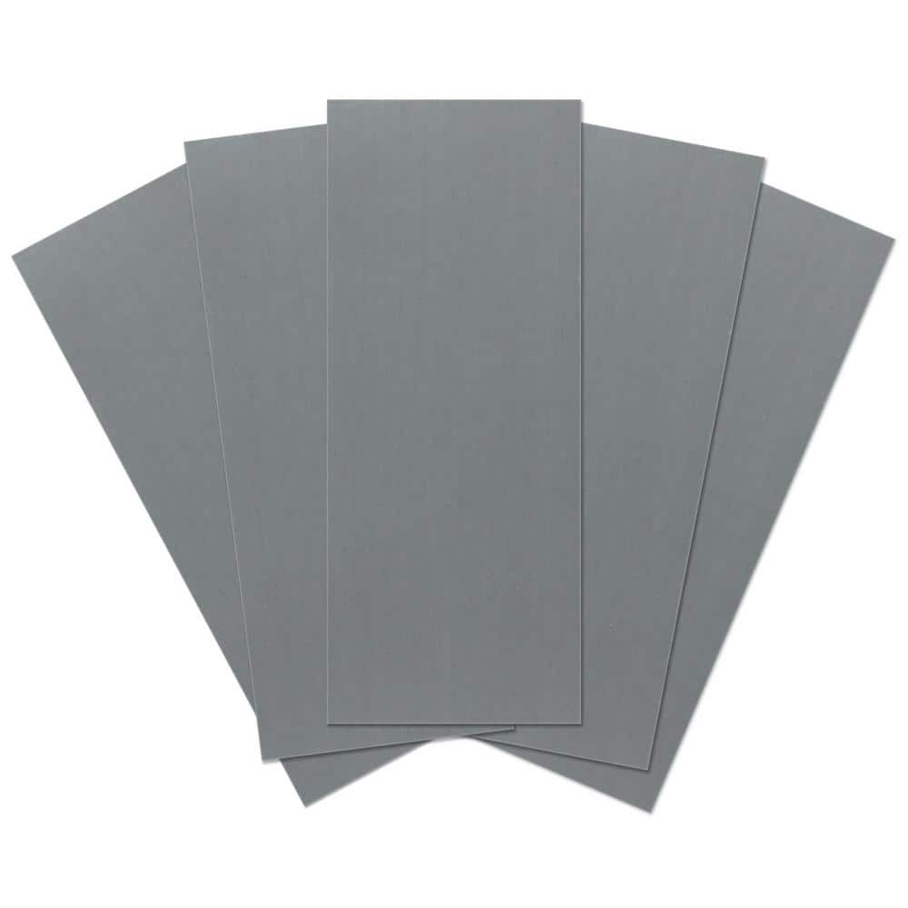 Gator SilicaCut Speed Sheets 3-2/3 in. x 9 in. 1500 Grit Extra Fine Hook and Loop Sand Paper (5-Pack)