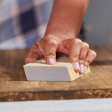 Gator Edge Protect 3 in. x 5 in. x 1 in. 400-Grit Angled Medium Sanding Sponge Sheet
