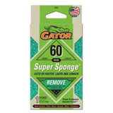Gator Super Sponge 3 in. x 5 in. x 1 in Medium 60 Grit Sanding Sponge