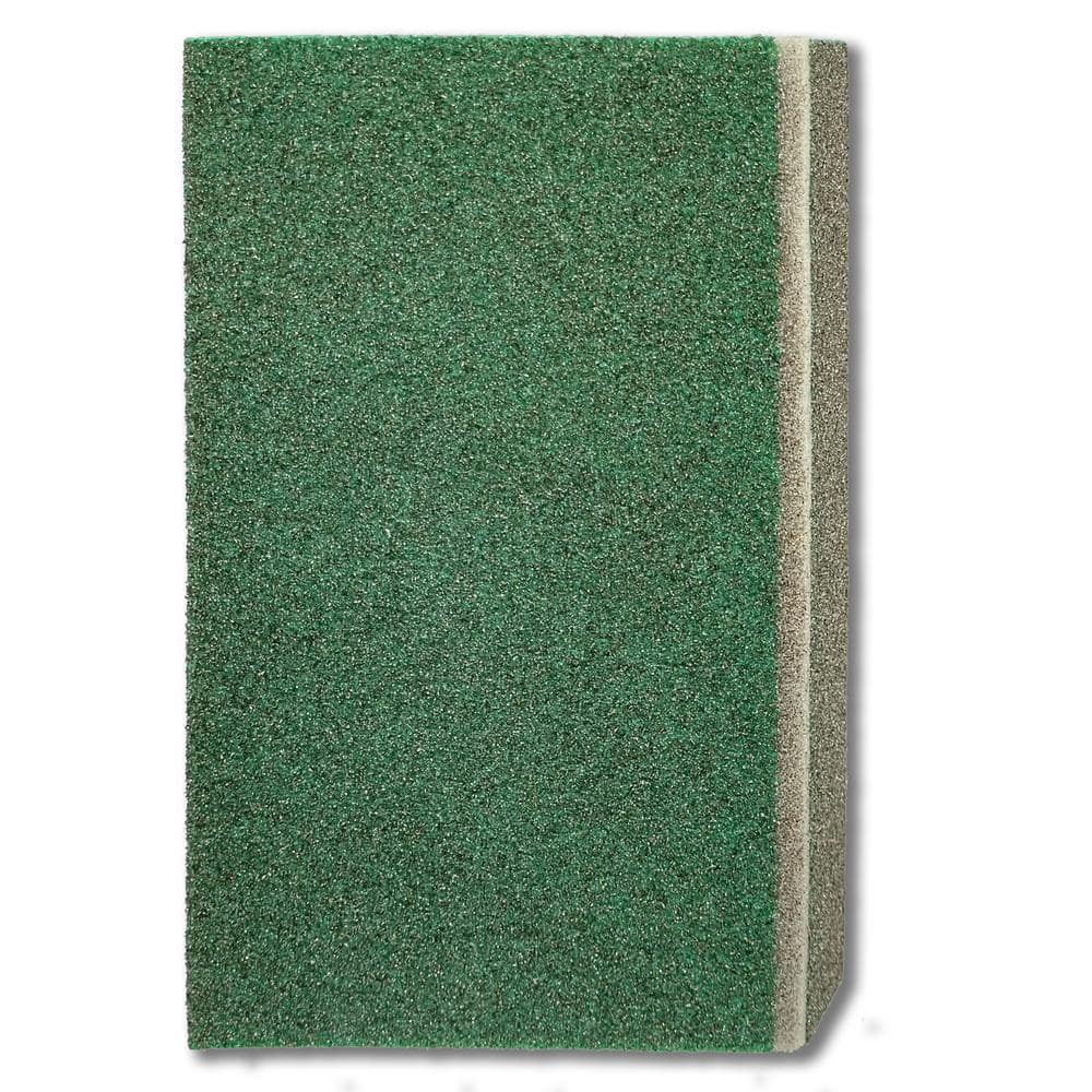 Gator Edge Protect 3 in. x 5 in. x 1 in. 80-Grit Angled Medium Sanding Sponge