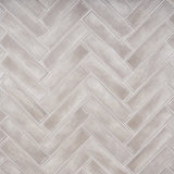 Stacy Garcia ArtBlock Grigio Gray 4x16 Matte Porcelain Tile