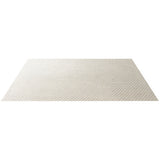 Eden Latte Beige Rimmed Hexagon Polished Porcelain Mosaic Tile