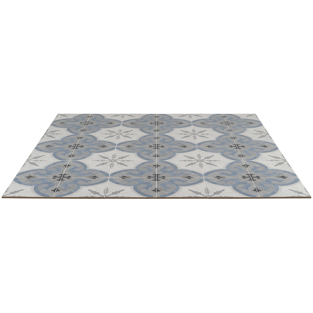 Lux Tile Delancey Briar Blue 8x8 Matte Porcelain Tile