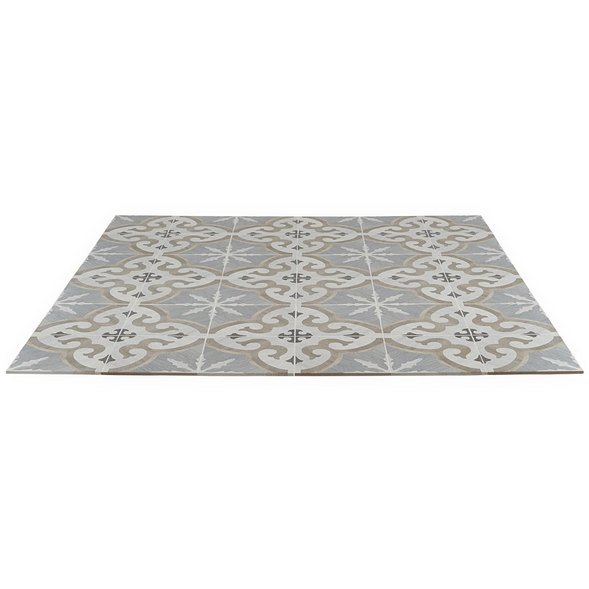 Delancey Briar Oak Multicolor 8x8 Matte Porcelain Tile - Lux Tile