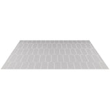 Tehama Crackled Gray 3x12 Polished Ceramic Tile - Lux Tile