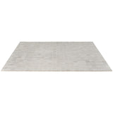 Bronx Argent Silver 2x2 Matte Porcelain Mosaic Tile - Durable Industrial Design