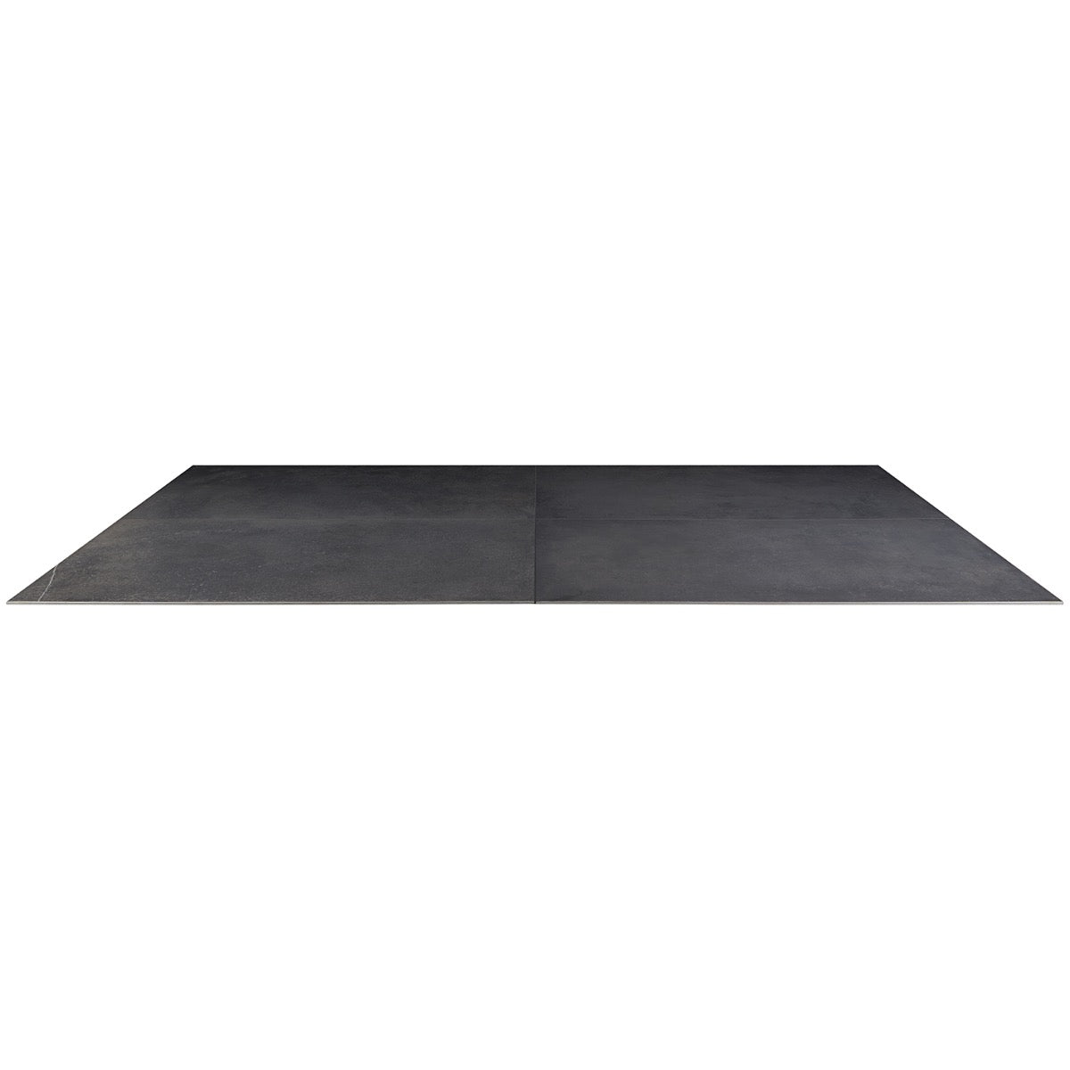 Bronx Black 24x48 Matte Porcelain Tile - Industrial Concrete Look