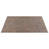 Lux Tile Portrait Copper 2" Hexagon Matte Porcelain Mosaic Tile