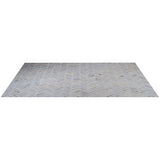Portrait Ocean Blue 1x4 Herringbone Matte Porcelain Mosaic Tile by Lux Tile