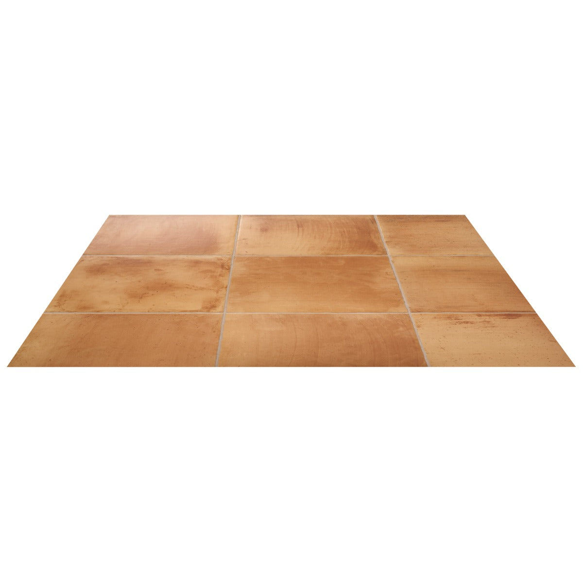 Saltillo Peach Terracotta 18x18 Matte Porcelain Tile by Tilebar