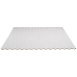 Parry White 3x8 Fishscale Matte Ceramic Wall Tile by Lux Tile