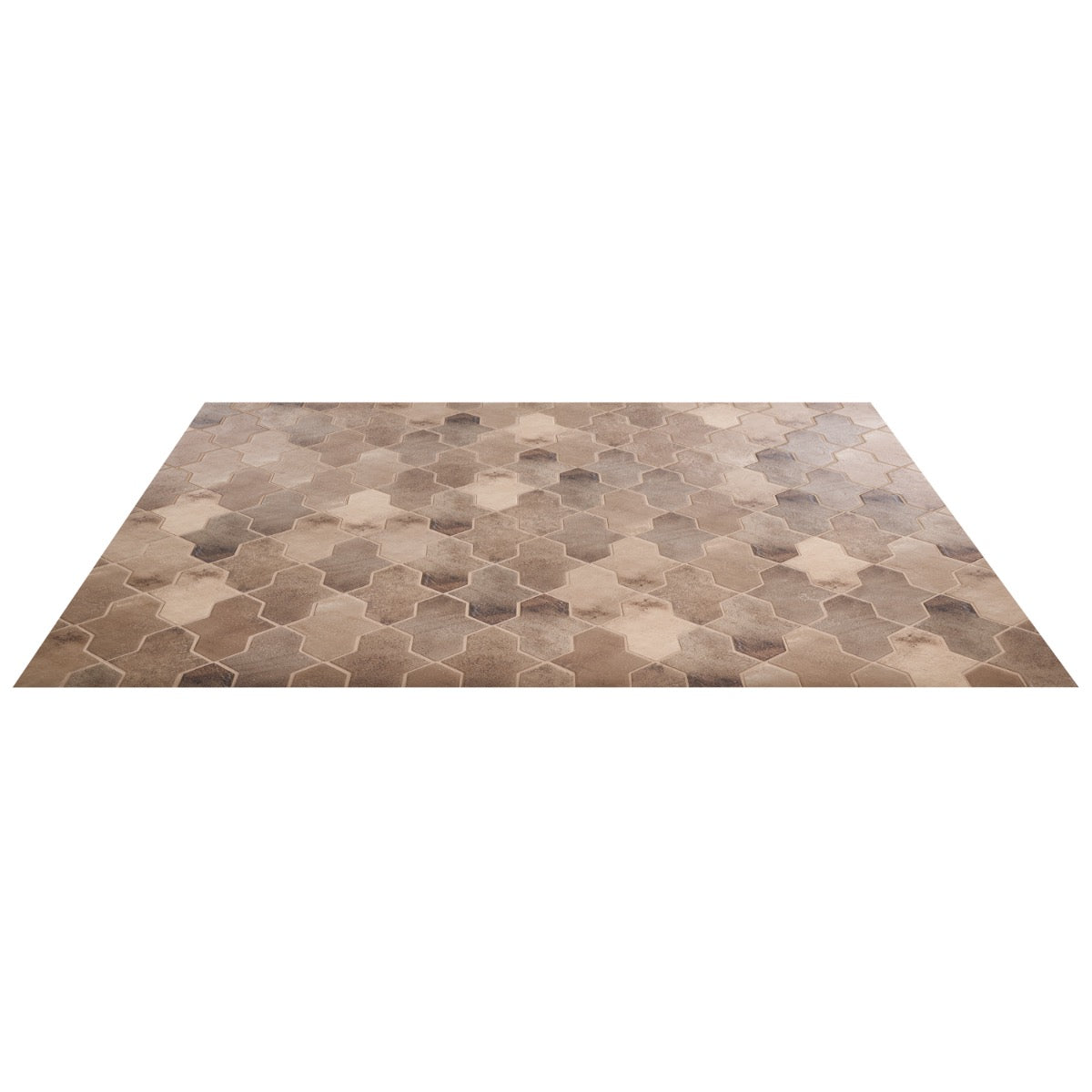 Parma Cruz Taupe Brown 5x8 Terracotta Look Matte Porcelain Tile
