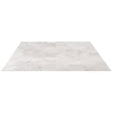 Parma White Matte Star and Cross 6" Terracotta Look Porcelain Tile
