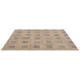 Morocco Oak Beige and Dove Gray Porcelain Tile - Square and Picket Shapes