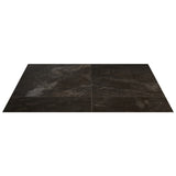 Santo Charcoal Black Matte Porcelain Tile 36x36 - Lux Tile