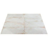 Angela Harris Flatiron White 12x24 Semi-Polished Porcelain Tile