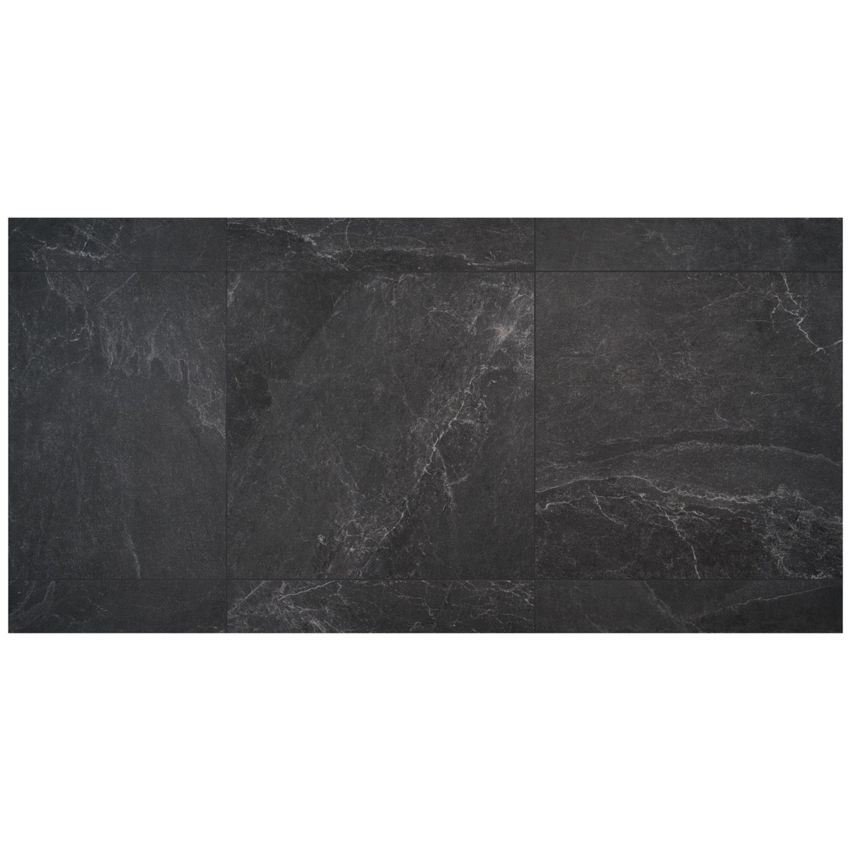 ZenTech Graphite Gray 36x36 Matte Porcelain Tile - Lux Tile