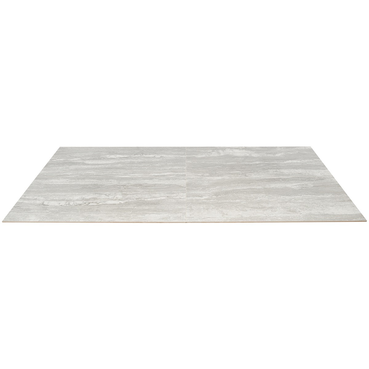 Basic Travertine Silver 24x48 Matte Porcelain Tile - Lux Tile