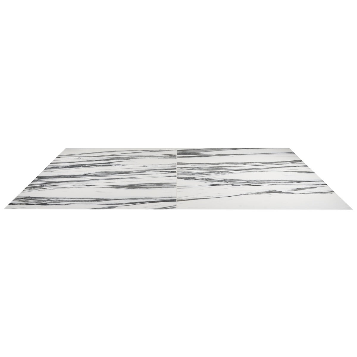 Drama Fall Black & White 24x48 Polished Porcelain Tile - Lux Tile