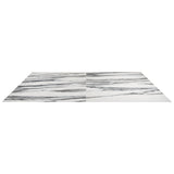 Drama Fall Black & White 24x48 Polished Porcelain Tile - Lux Tile