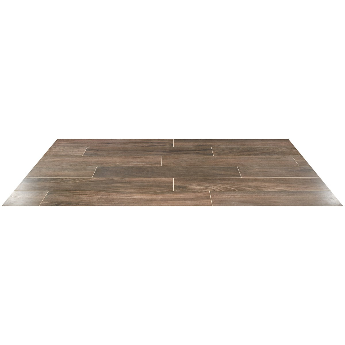 Silkwood Walnut Brown 8x48 Matte Porcelain Tile - Lux Tile