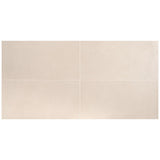 Terramay White 24x48 Matte Porcelain Tile - Lux Tile