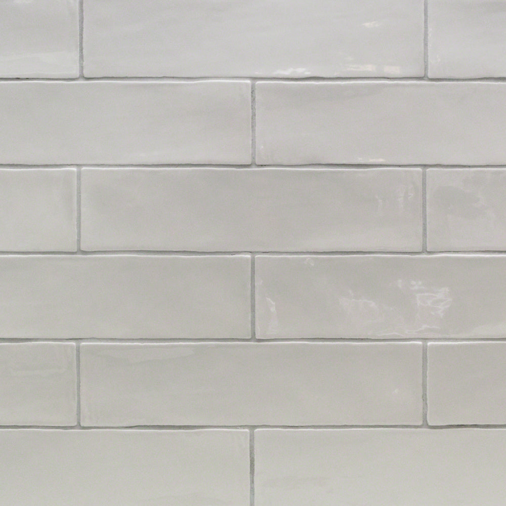 Lancaster Dove Gray 3x12 Polished Ceramic Wall Tile