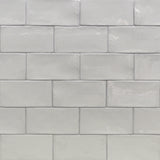 Lancaster Dove Gray 3x6 Polished Ceramic Subway Tile for Walls