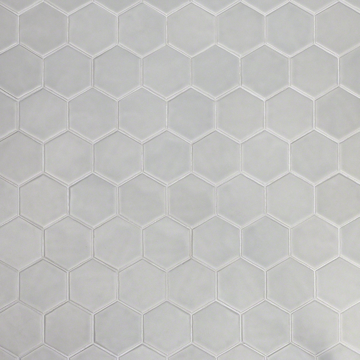 Meadowmere Gray 3" Hexagon Matte Ceramic Tile - Lux Tile