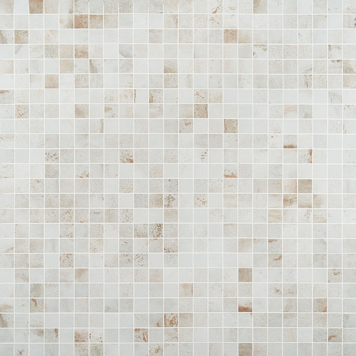 Angela Harris Flatiron White 2x2 Matte Porcelain Mosaic Tile