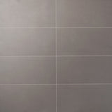 Lux Tile Cenere Gray Matte Porcelain Tile 12x24 Double Loaded