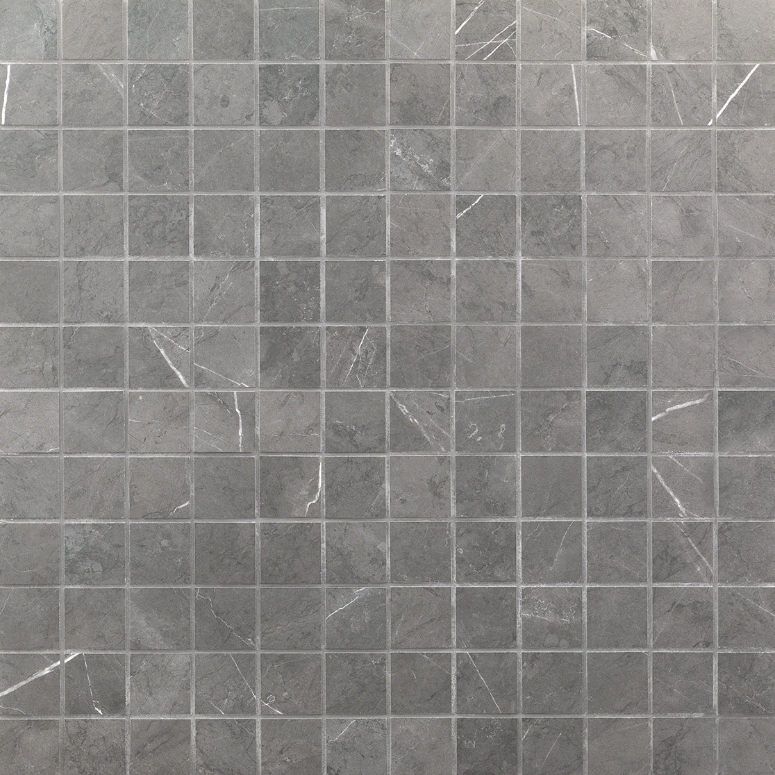 Lux Tile Amani Gray 2x2 Matte Porcelain Mosaic Tile