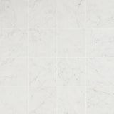 Lux Tile Bianco Gioia 6x6 Matte Porcelain Tile - Marble Look