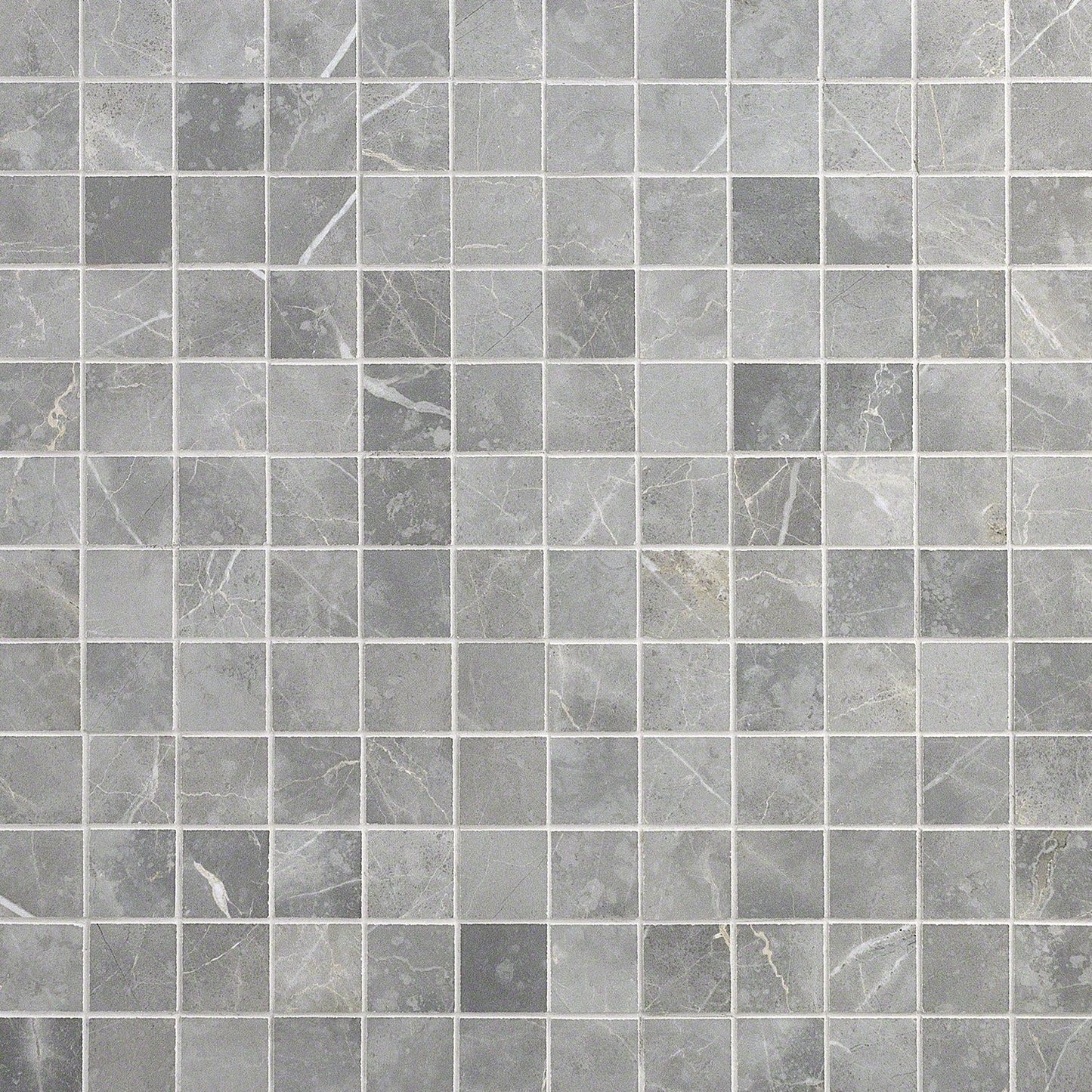 Tilebar Marble Tech Grigio Imperiale 2x2 Matte Porcelain Mosaic Tile