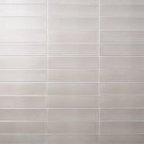 Stacy Garcia Fluted Grigio 4x16 Glossy Porcelain Tile