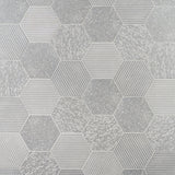 Texstone Gray Hexagon Matte Porcelain Tile - Lux Tile