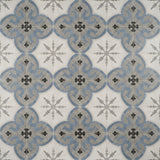 Lux Tile Delancey Briar Blue 8x8 Matte Porcelain Tile