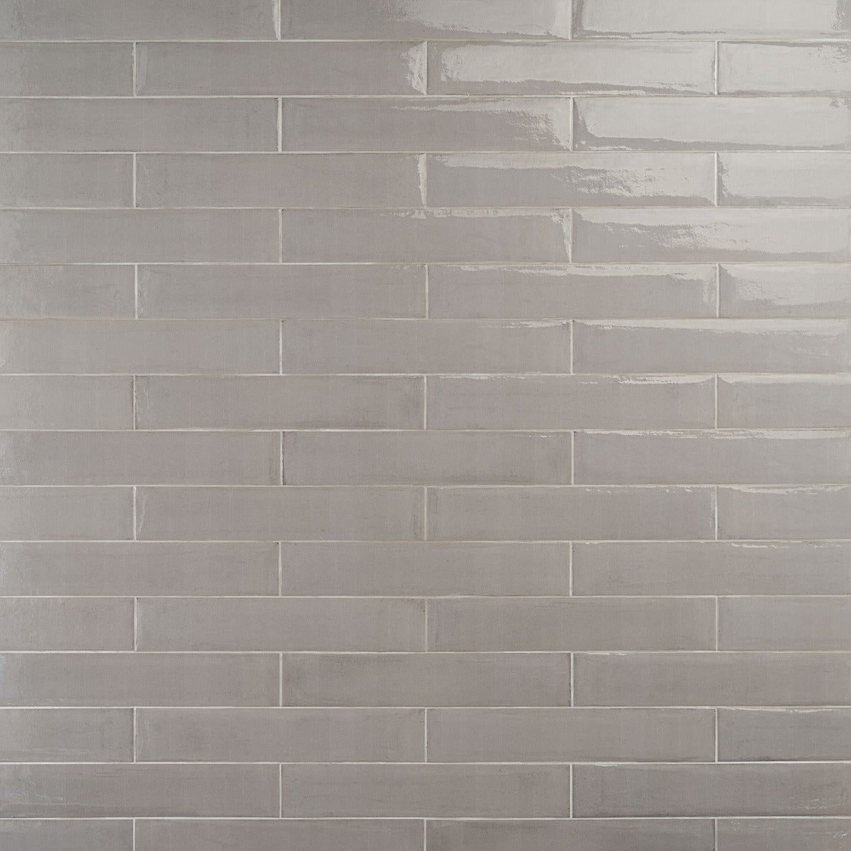 Tilebar Grigio Gray 3x16 Polished Porcelain Subway Tile